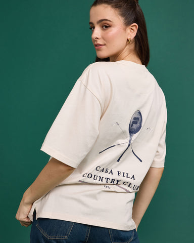 Unisex Country Club Racquet Tee