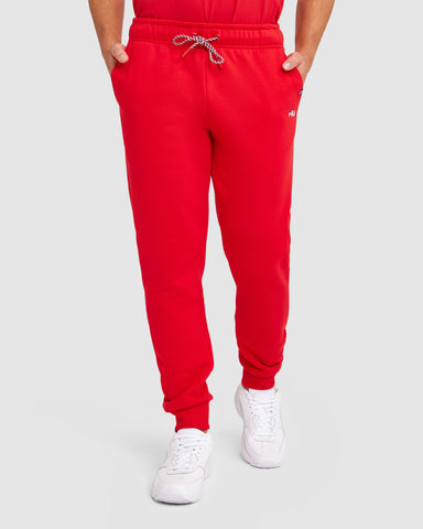 Fila Thora Track Pants Women's Red Casual Daily Trousers Activewear  Sportswear